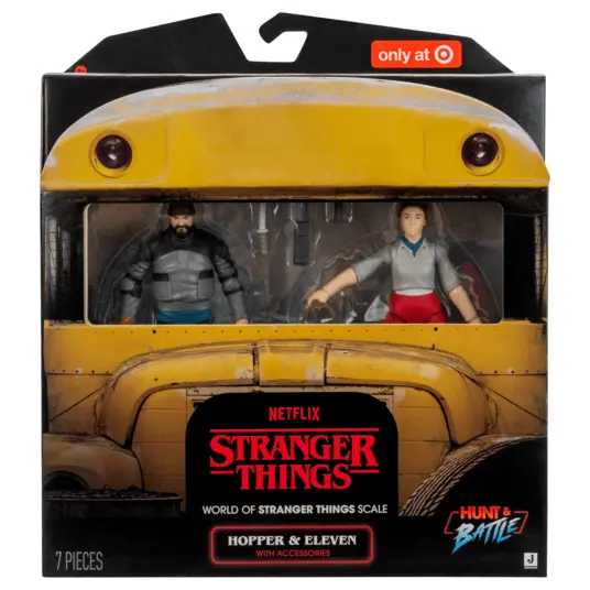 STRANGER THINGS Figūrėlių rinkinys, 2 vnt, 9 cm