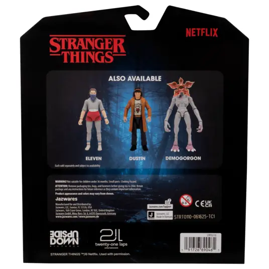 STRANGER THINGS Figūrėlių rinkinys, 2 vnt, 9 cm