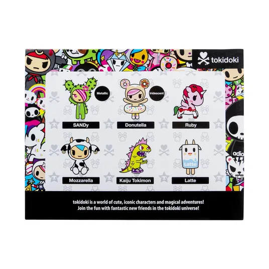 TOKIDOKI Figūrėlių rinkinys, 6 vnt., 5 cm