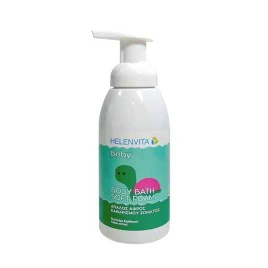 Helenvita, Baby, Cotton Extract, Cleansing, Shower Mousse, 400 ml