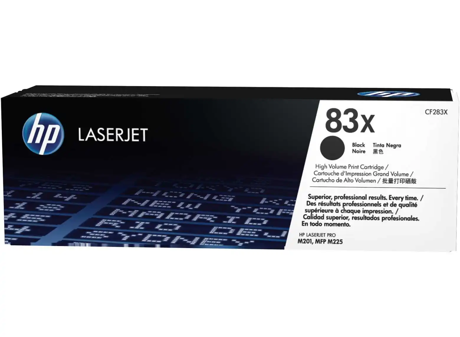 Melnā "HP CF283X" tonera kasete