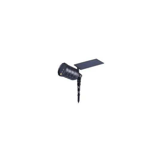 Dekoratyvinis lazerinis sodo šviestuvas Ultron save-E Rotating Laser Solar, raudona/žalia, saulės energija, IP65