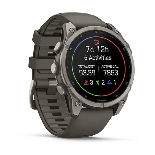 Nutikell Garmin Fenix 9 47mm Titanium/Pebble Grey 010-04762-01