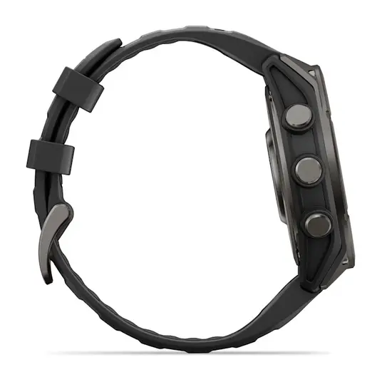 Išmanusis laikrodis Garmin Fenix 9 47mm Carbon Grey DLC Titanium/Black 010-04762-11