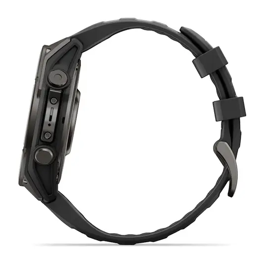 Išmanusis laikrodis Garmin Fenix 9 47mm Carbon Grey DLC Titanium/Black 010-04762-11
