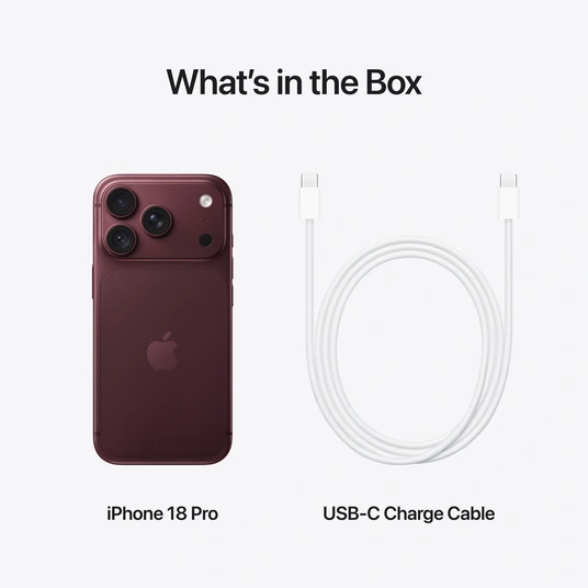 Telefon Apple iPhone 18 Pro 256GB Burgundy