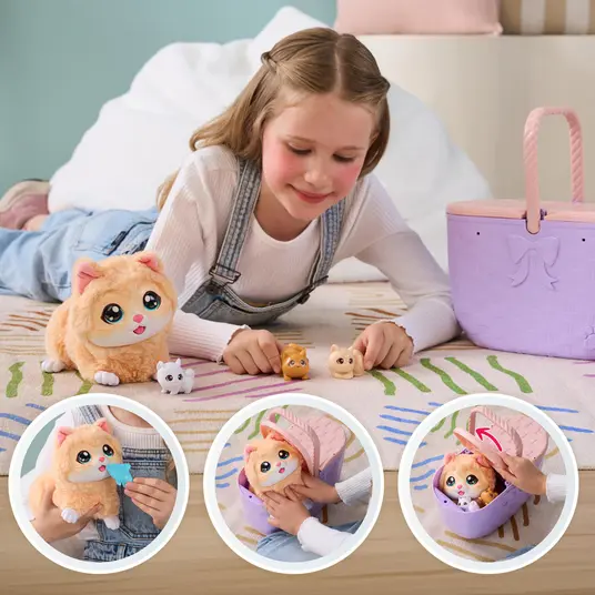LITTLE LIVE PETS Interaktiivne mängukomplekt Mama Surprise Kitty
