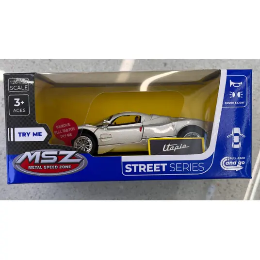 MSZ metallist mudelauto Pagani Utopia, skaala 1:32