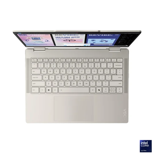 Nešiojamas kompiuteris Lenovo Yoga 7 2-in-1 14ILL10, AI Copilot+ PC, 14" WUXGA, Intel Core Ultra 5 226V, RAM 16GB, 512GB SSD, Intel Arc Graphics, Windows 11 Home, Seashell 83JQ00G1PB