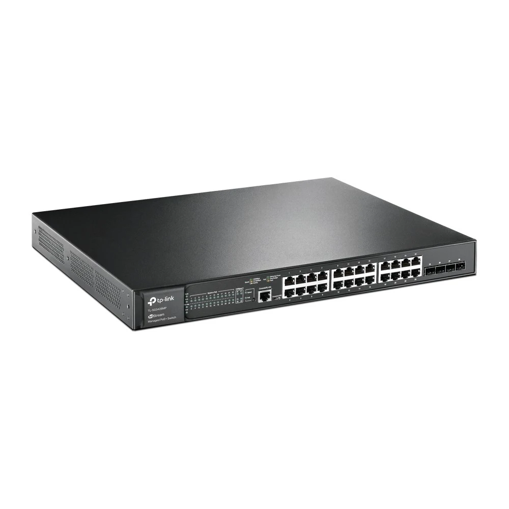 No-Name TP-Link JetStream TL-SG3428MP — pārvaldāms