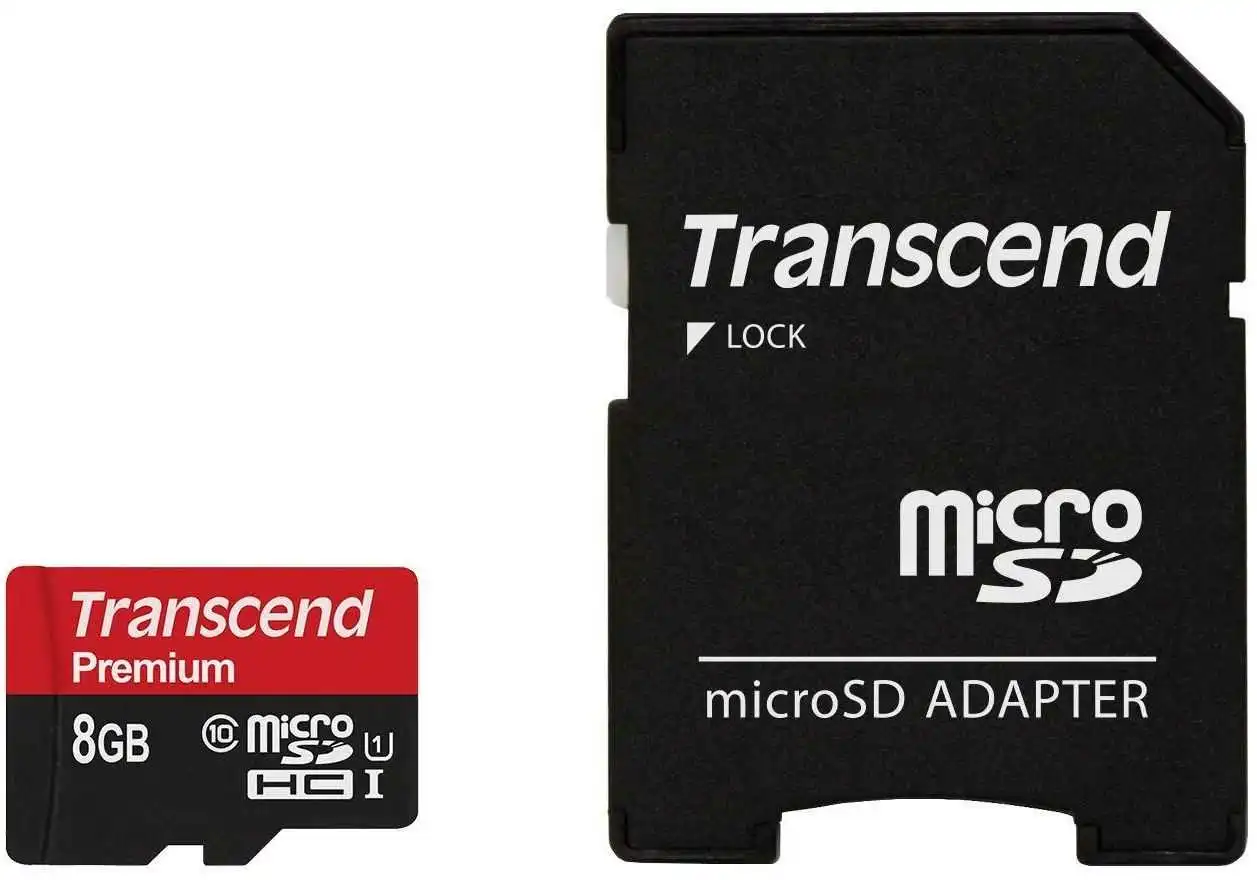 Transcend Micro SDHC 8 GB UHS-I