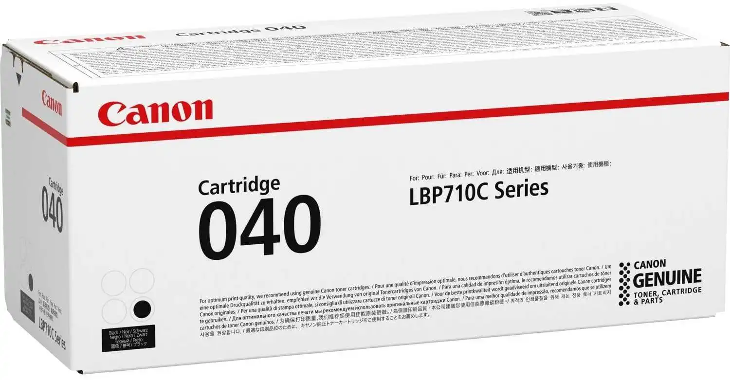 Canon 040BK Melna