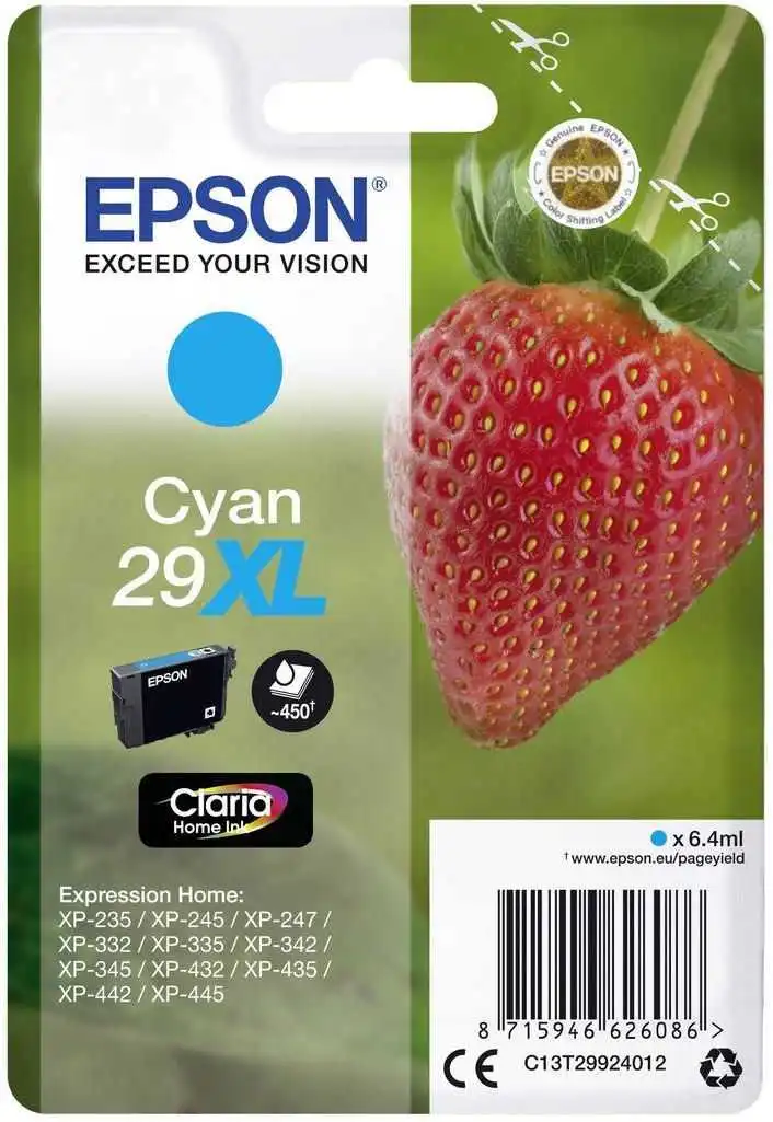 Epson C13T29924012 Nr. 29XL Cyan