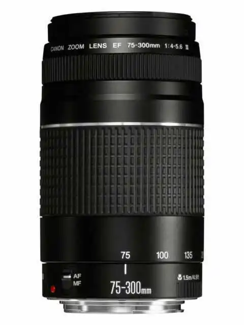 Canon 75–300 mm f/4,0–5,6