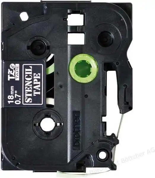 Brother Stencil Tape Cassette STE141 Black