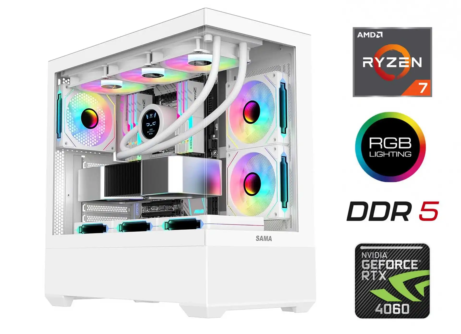 MDATA GAMING Ryzen 7 7800X3D, 16