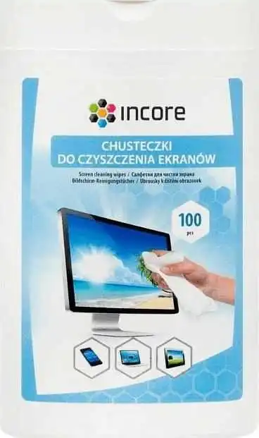 Incore Wet screen cleaning tissues 100pcs