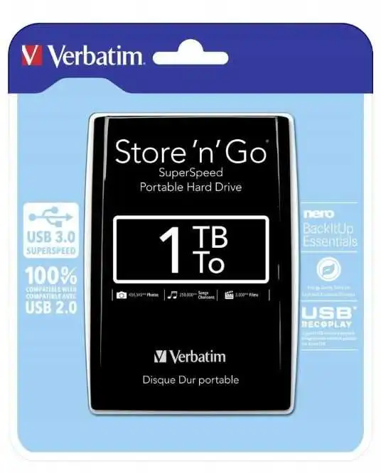 Verbatim Store ``n`` Go 1 TB