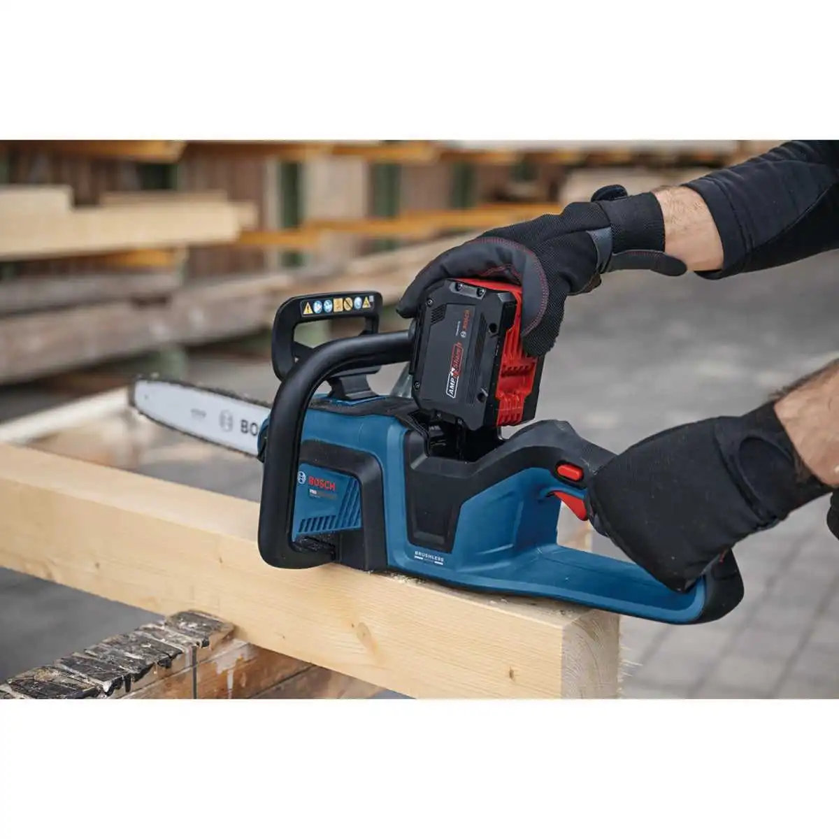 Bosch Powertools battery chainsaw GKE18V-30 (Retail)