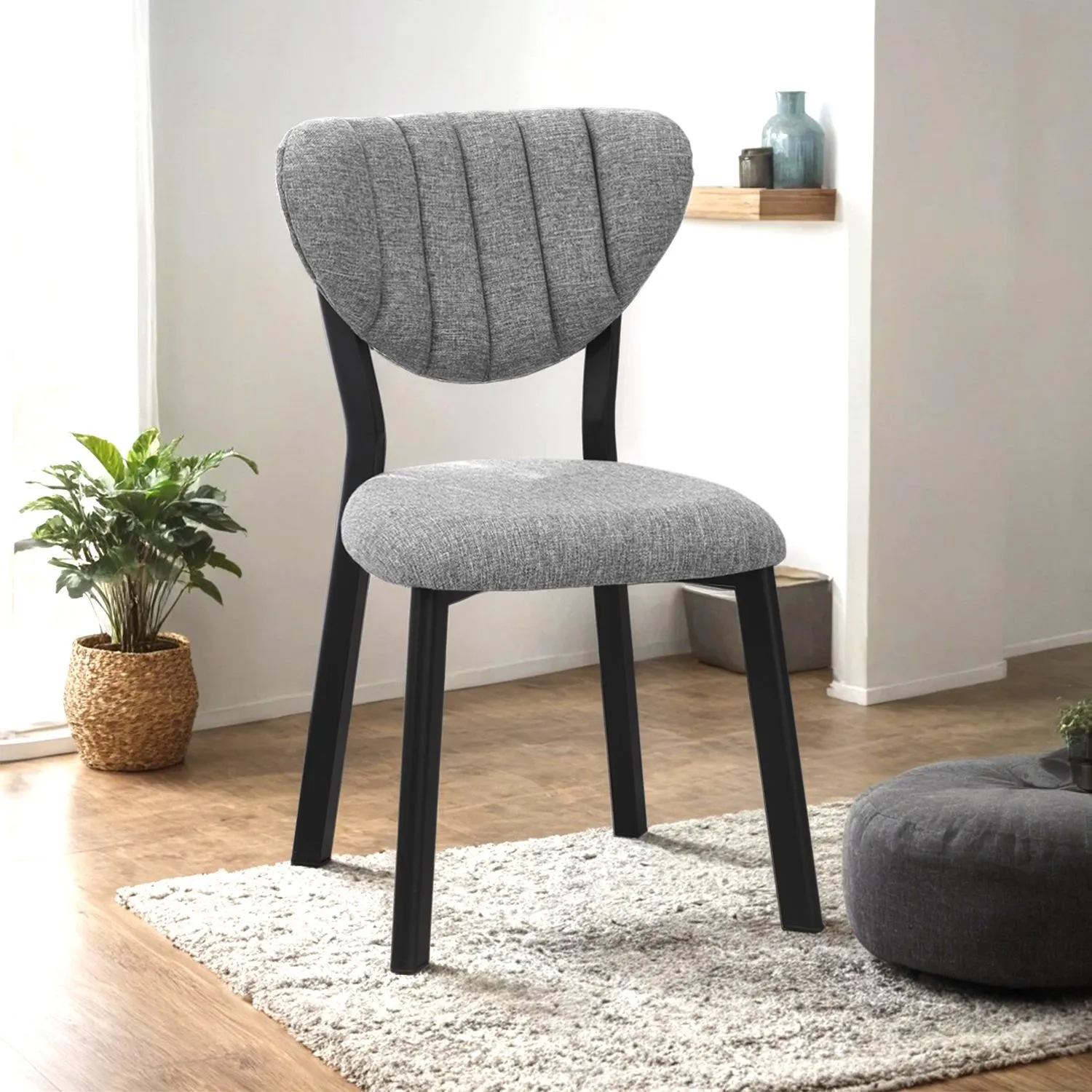 Krēsls, Hanah Home, pelēks, 47 x