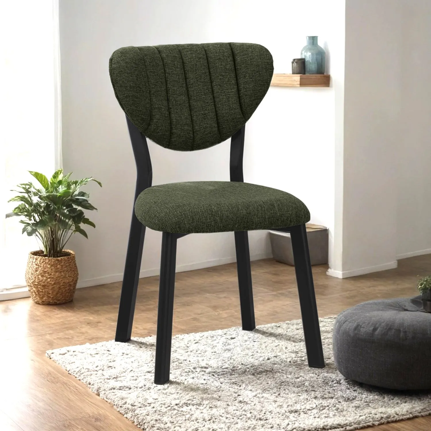 Krēsls, Hanah Home, zaļš, 47 x