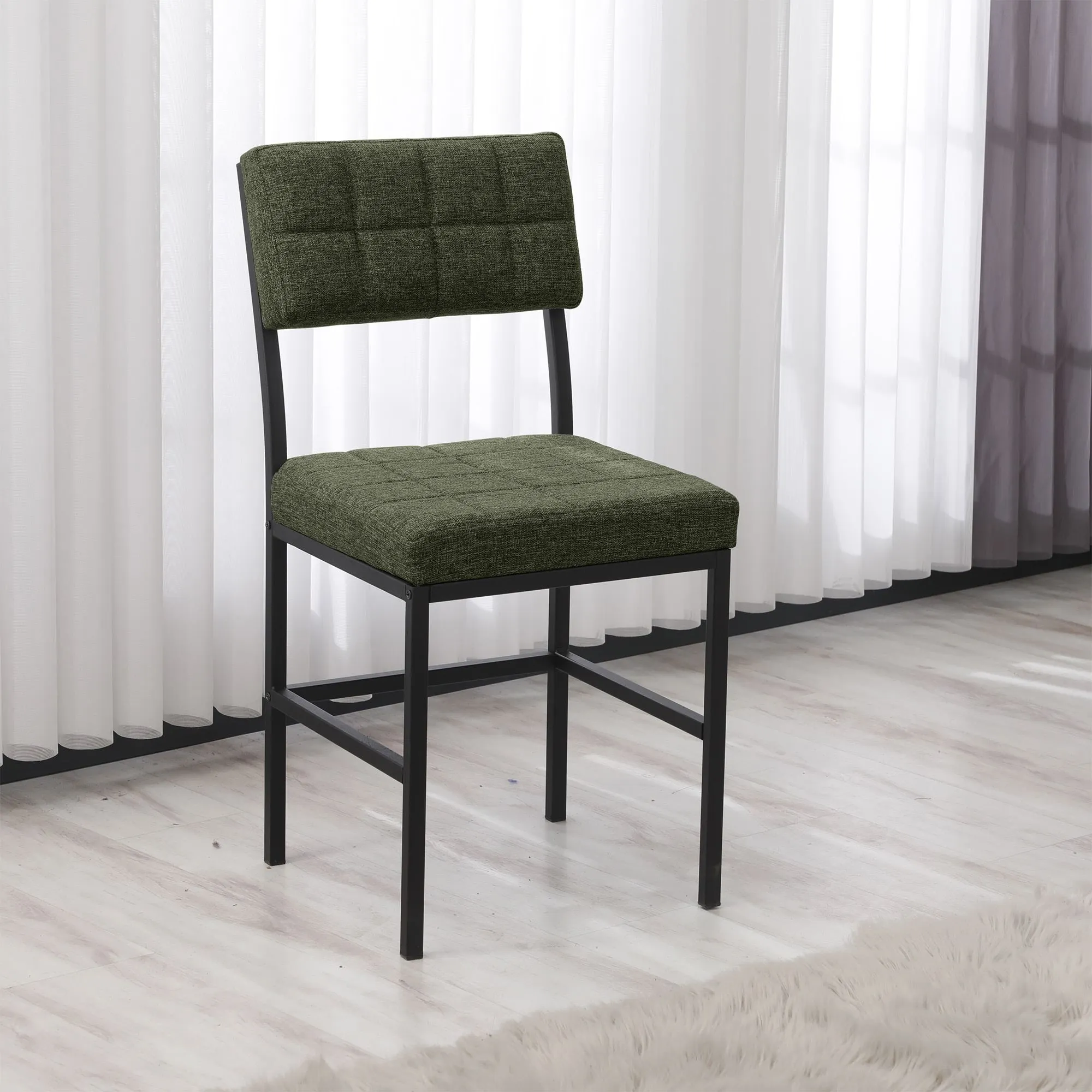 Krēsls, Hanah Home, zaļš, 40 x