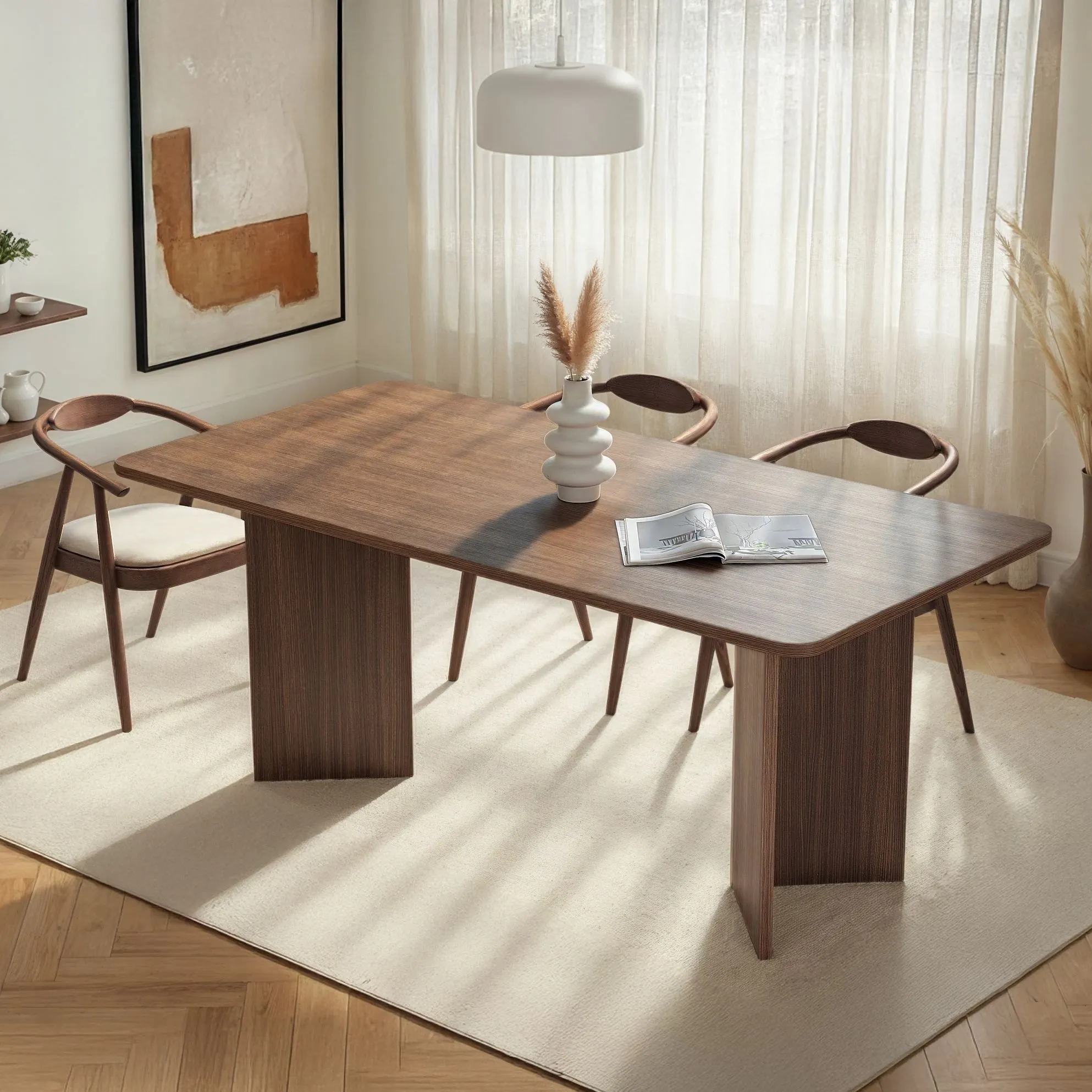 Ēdamgalds, Hanah Home, Milano Walnut, 180