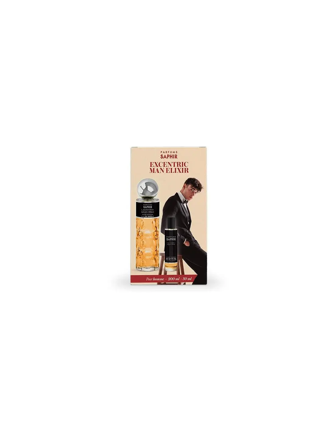 Saphir Excentric Man Elixir EDP smaržu