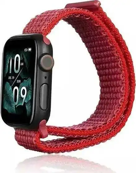 Nylon Strap Apple Watch 38/40/41mm Red