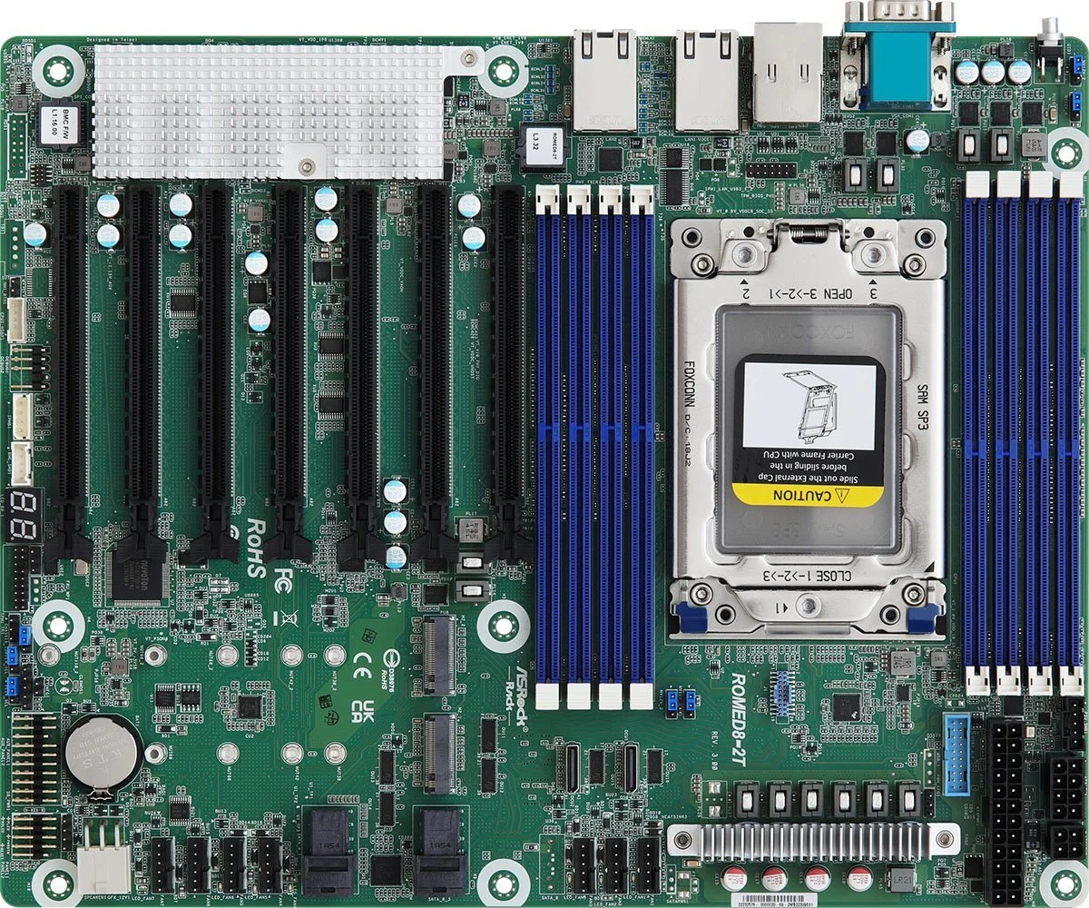 ASRock MBS AMD AM4 ROMED8-2T/BCM