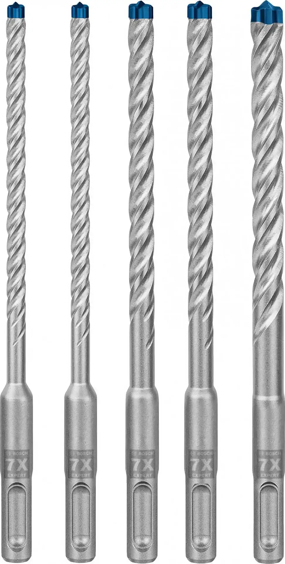 Bosch Powertools SDS plus-7X 5-piece set