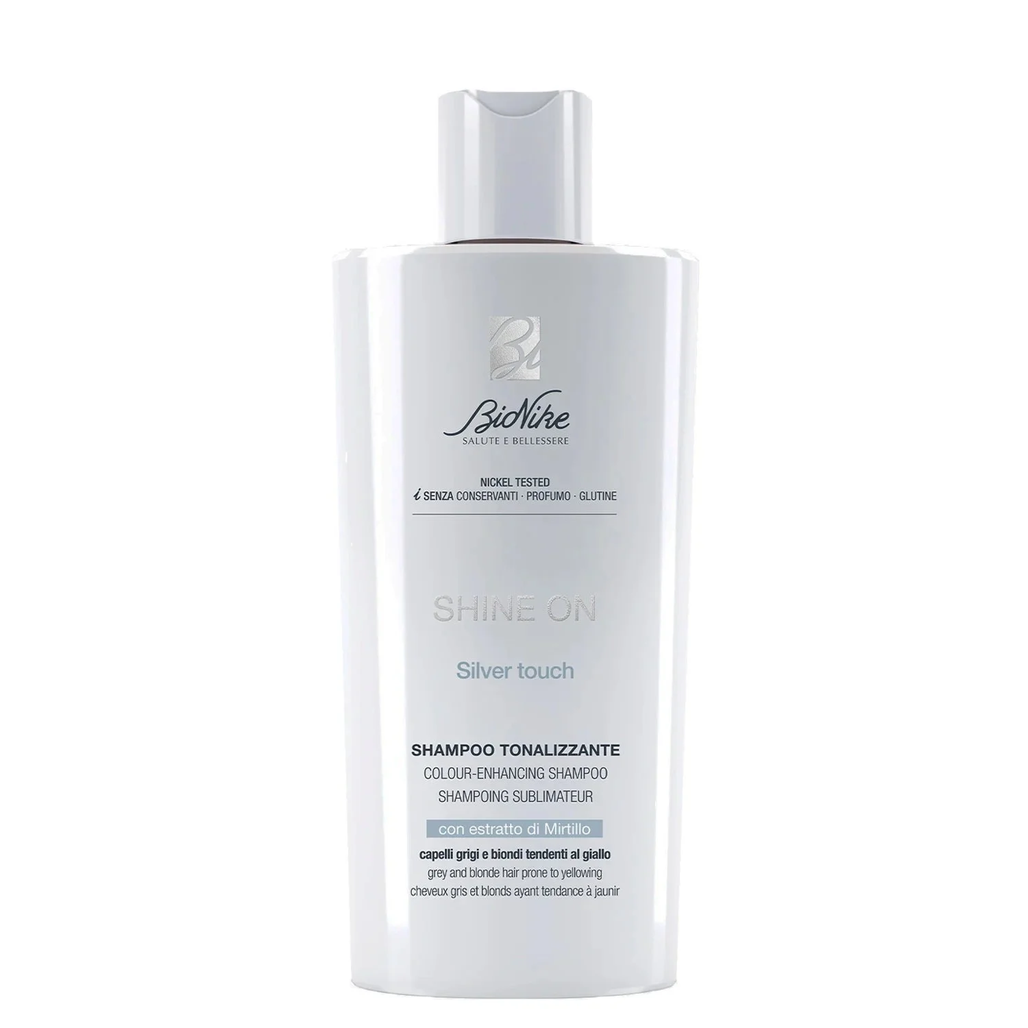 BioNike, Shine On Silver Touch, Hair