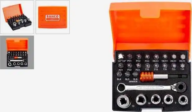 Bahco Impact bits and sockets 26
