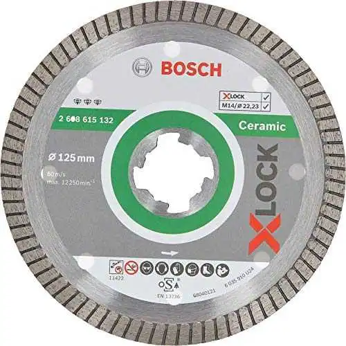 Bosch X-LOCK DIA Cutting Disc Turbo