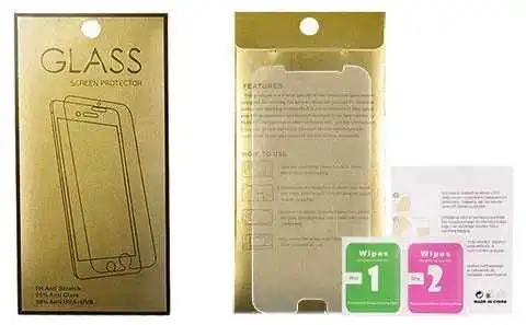 Gold "Tempered Glass Protector Galaxy