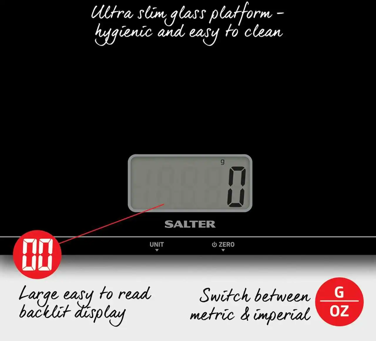 Salter 1172 BKDRCEU16 Large Platform Digital