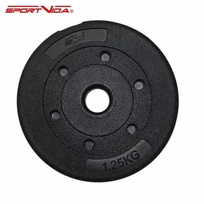 Sportvida Rubbered Universal Disc 1,25kg