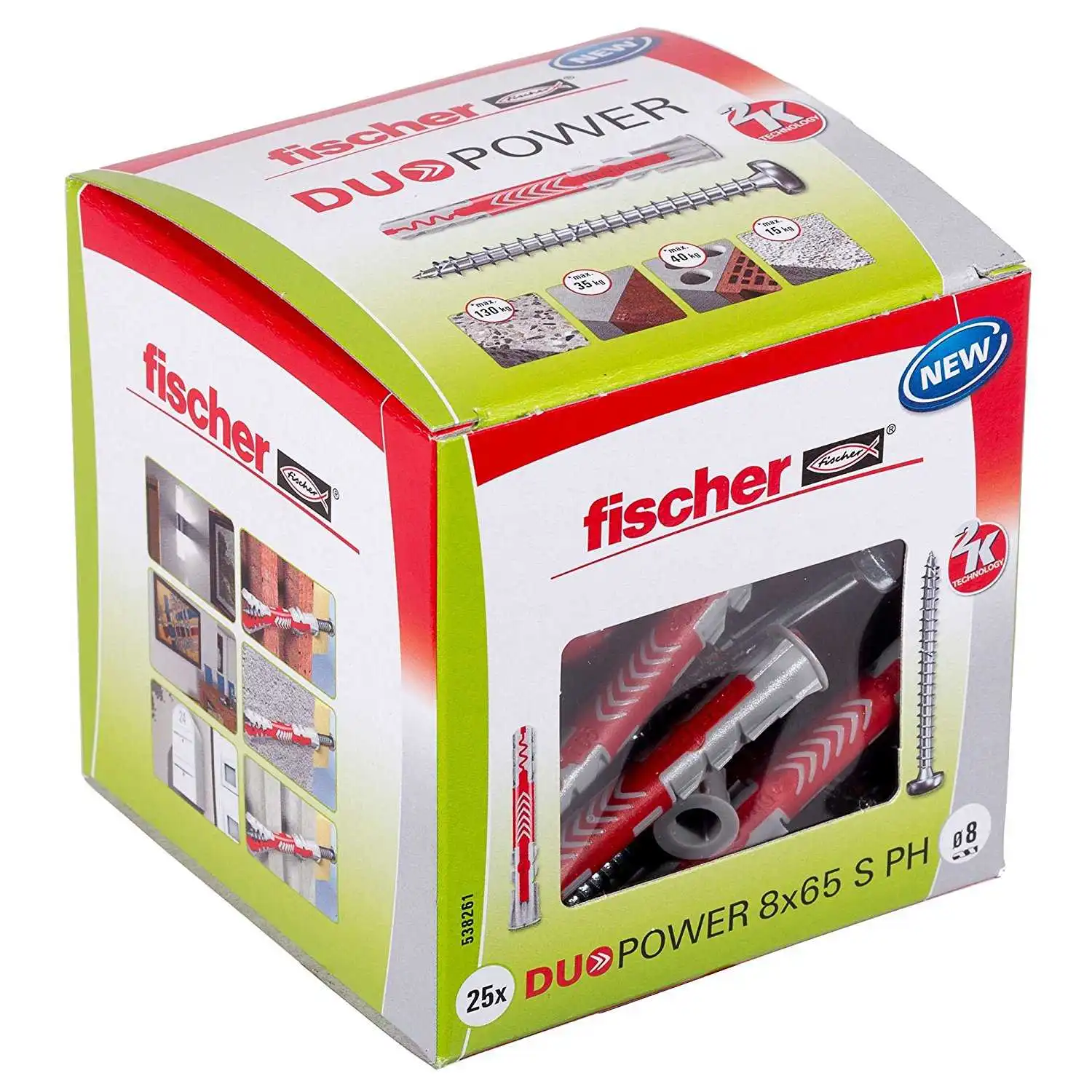 Fischer DUOPOWER 8x65 S PH LD