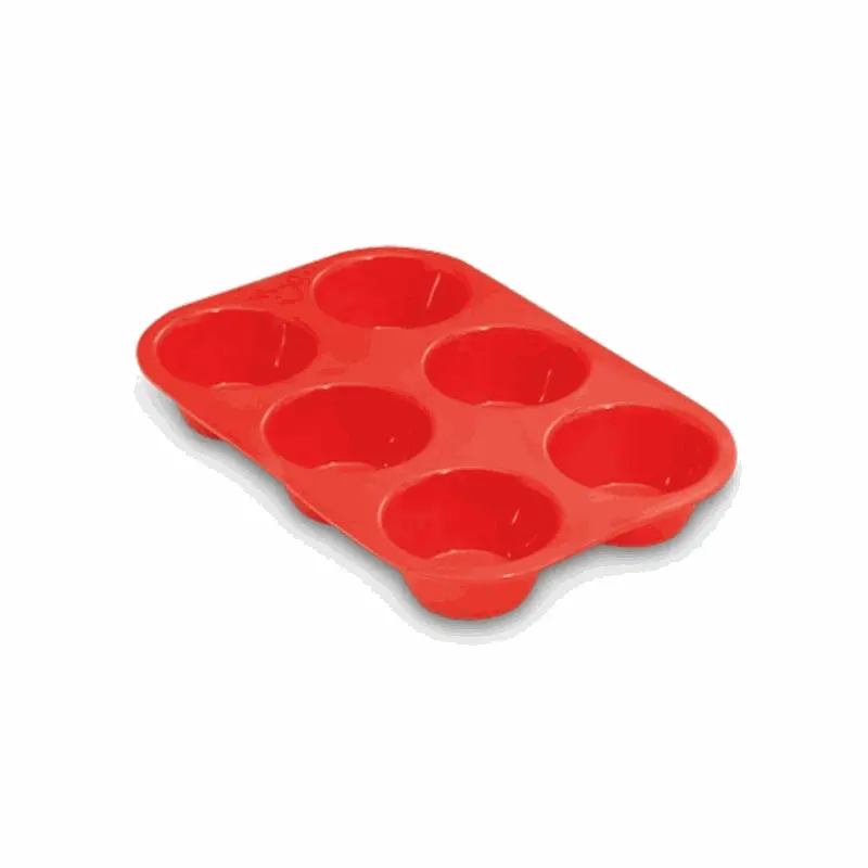 Guardini Cupcake tin 6 pieces silicone