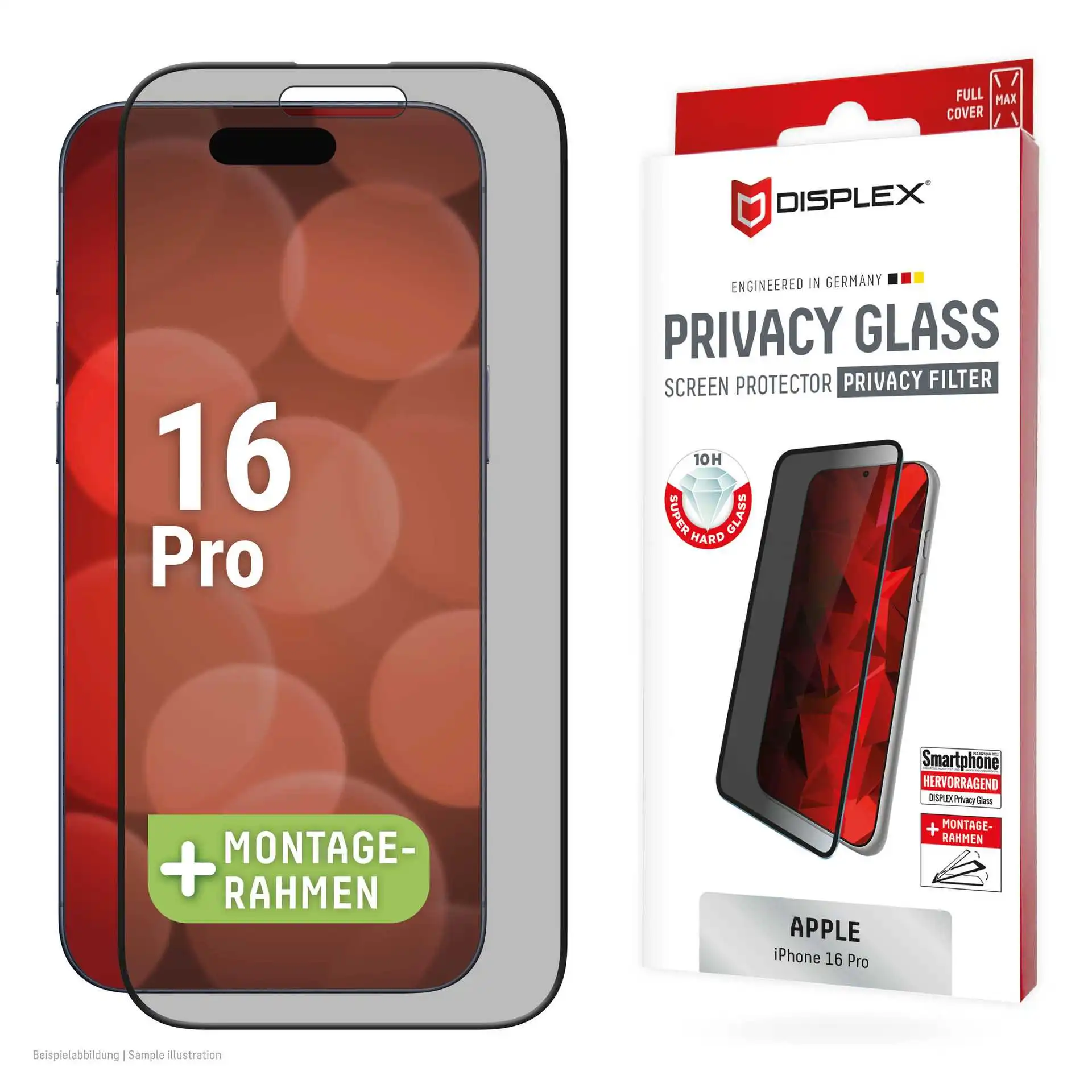 Displex Privacy Glass FC iPhone 16