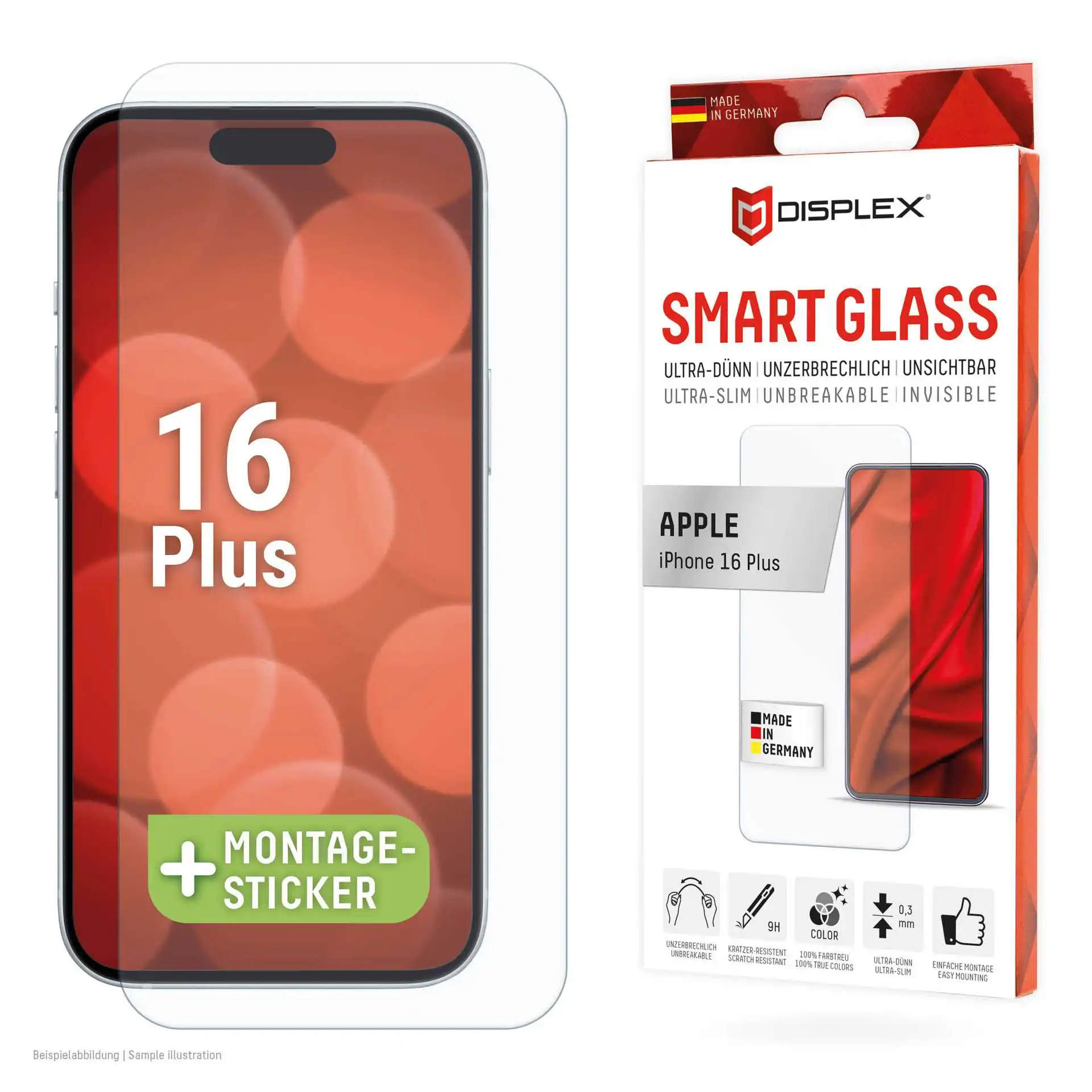 Displex Real Glass + Case iPhone
