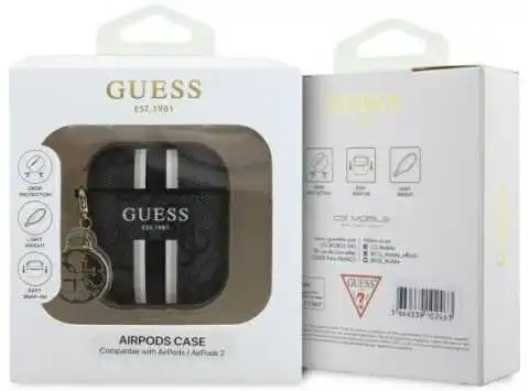 Guess 4G Printed Stripes Charm Cover