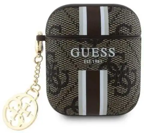 Guess 4G Printed Stripes Charm Cover