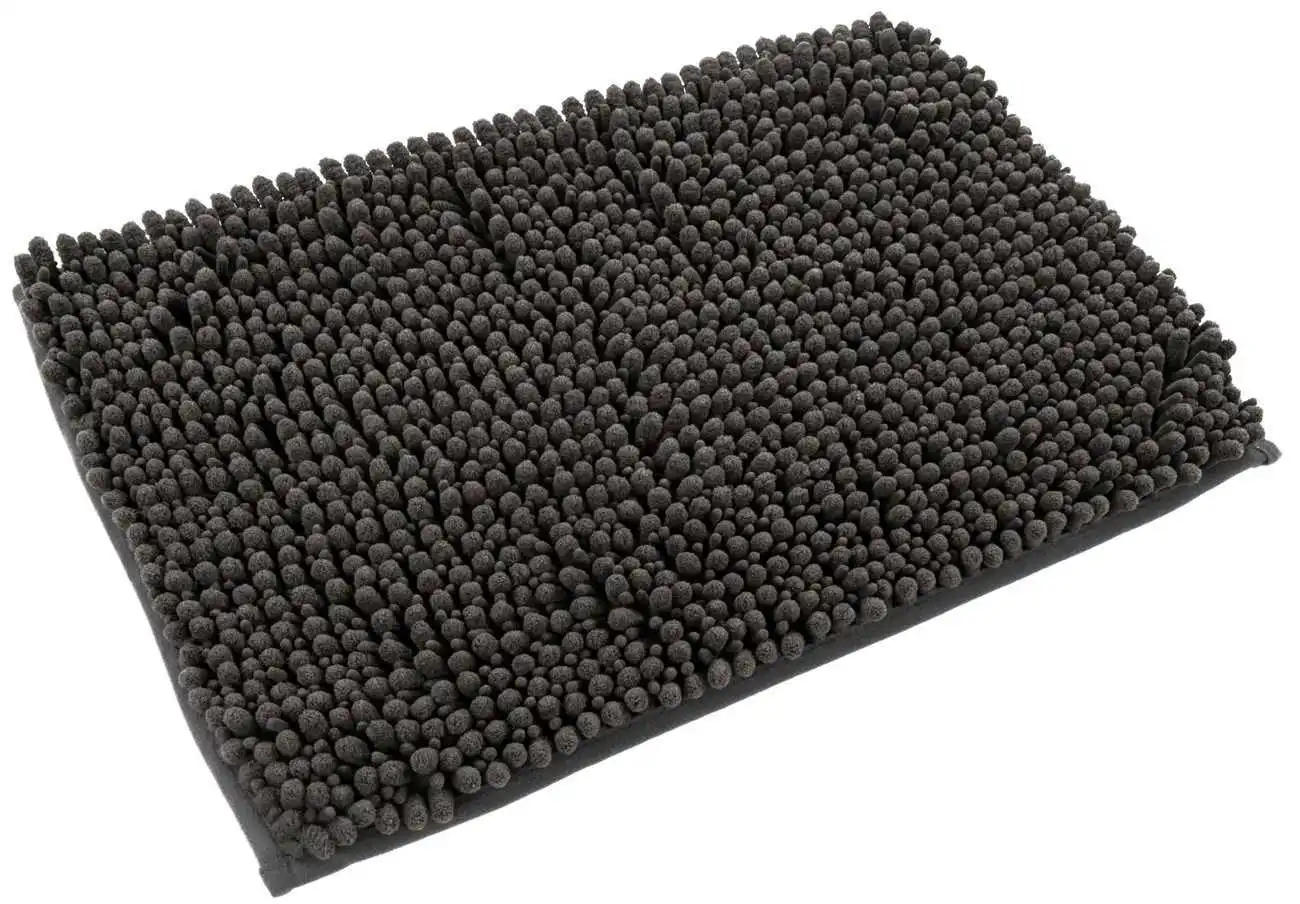Berilo Bathmat Classic Comfort Black 60x40cm