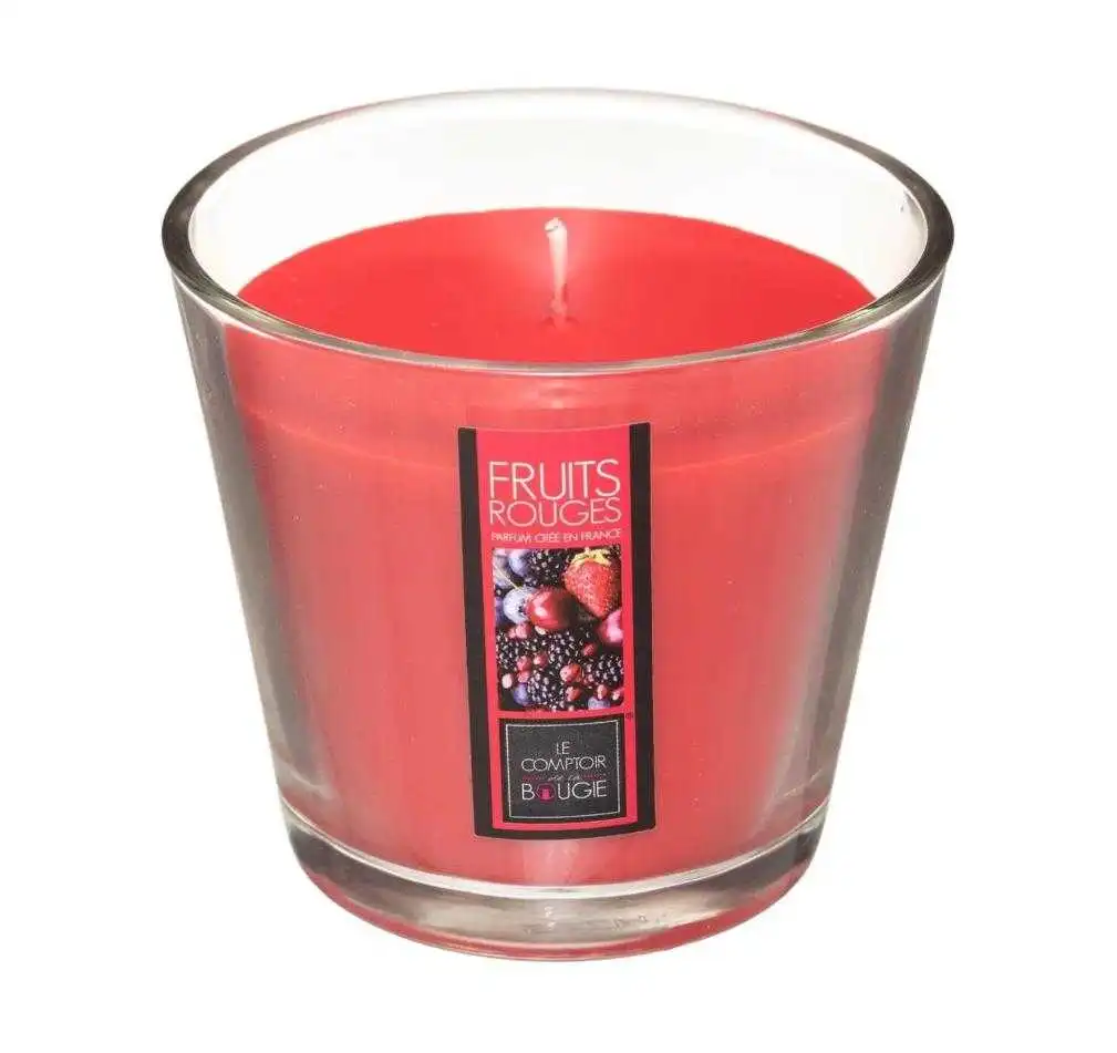 ATMOSPHERA CANDLE SCENT NINA RED GLASS