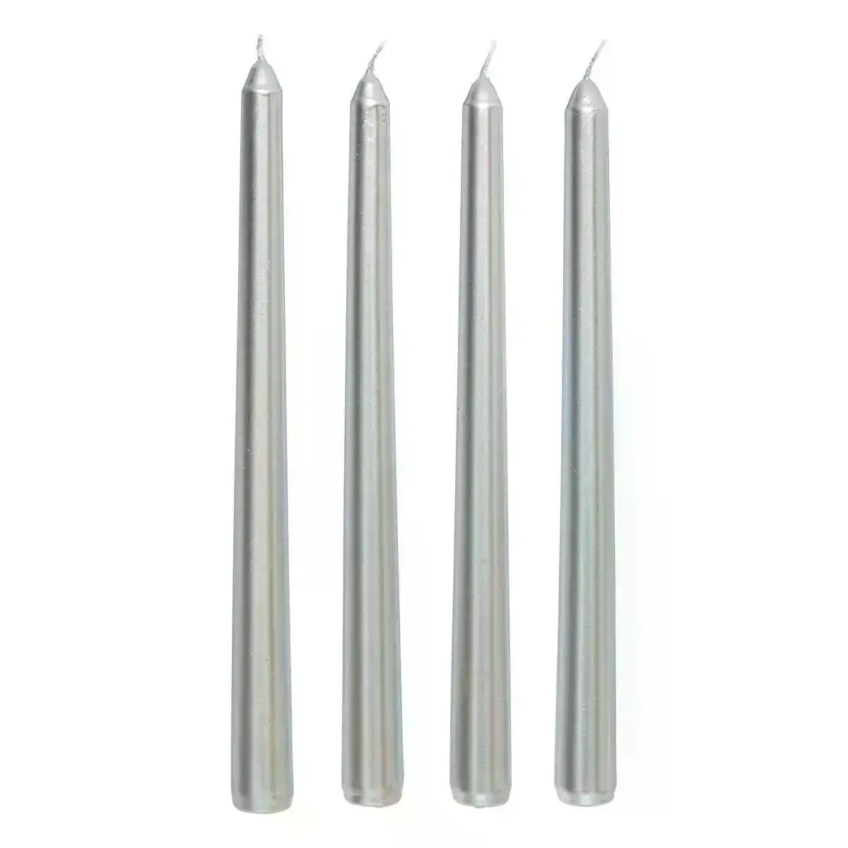 ATMOSPHERA CANDLES SATIN SILVER 192G 4PCS