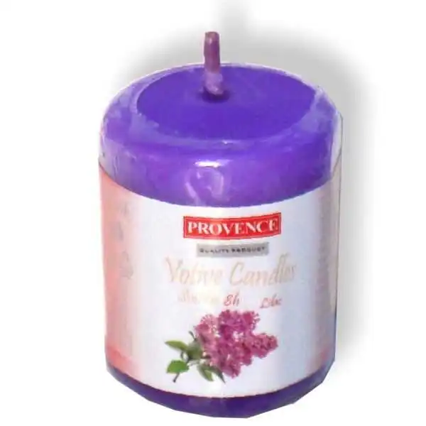 PROVENCE Svece "Violet" Ø4x5 cm