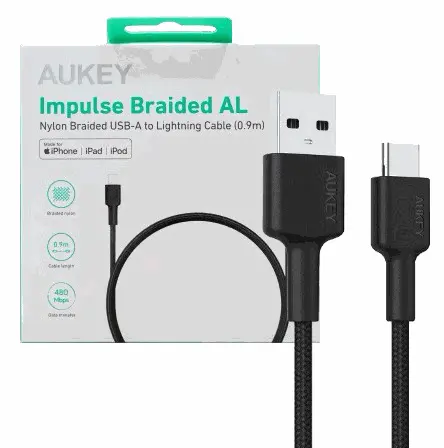 AUKEY Kabelis CB-CD30 USB-C – USB-A