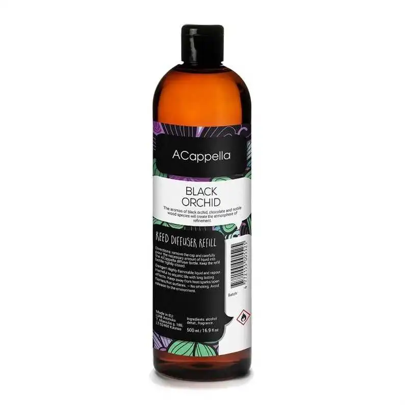 ACappella REED DIFFUSER REFILL BLACK ORCHID