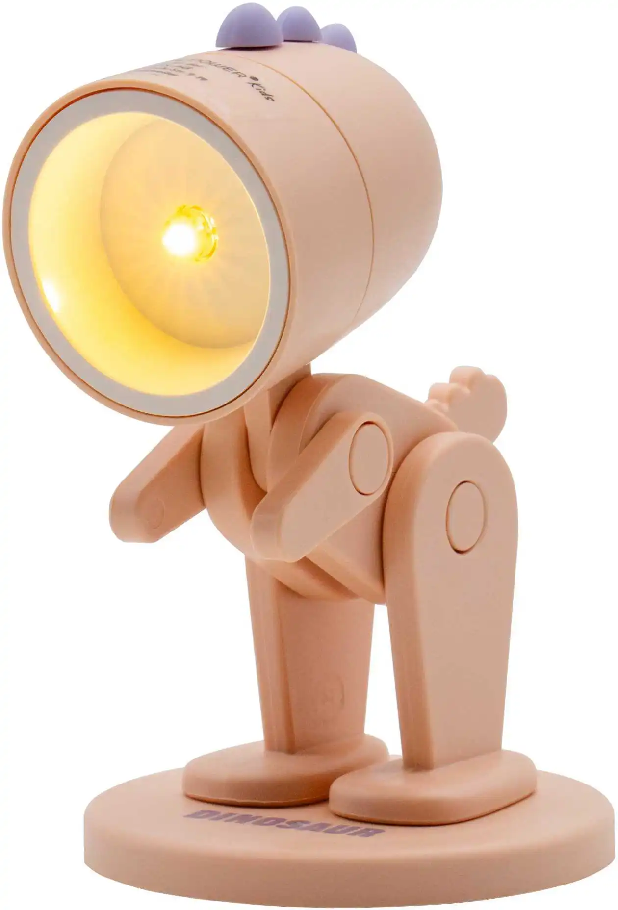 RealPower LED Animal Flashlight Pink Dino